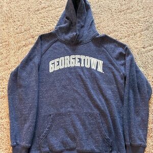 Georgetown Blue Super Soft Plush Hoodie